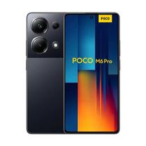 Smartphone xiaomi poco m6 pro 4g 512gb 12gb ram preto