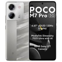 Smartphone Xiaomi Poco M7 Pro 5G Global 256GB 8GB RAM Dual SIM Tela 6.67