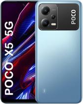 SMARTPHONE XIAOMI POCO X5, DUAL CHIP, 5G, TELA 6,67 8GB/256GB, CAMERA TRIPLA 48MP, BATERIA 5000mAH, CARREGAMENTO 33W