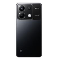 Smartphone Xiaomi POCO X6 5G 8GB+256GB Global Version NFC Snapdragon 7s Gen 2 Smartphone 120Hz FIow AMOLED 64MP Triple Camera With OIS (PRETO)