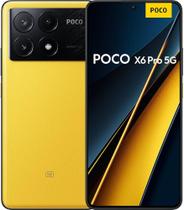 Smartphone Xiaomi Poco X6 Pro 5G 256GB 8GB RAM Dual SIM Tela 6.67" India - Amarelo Smartphone Xiaomi Poco X6 Pro 5G 256GB 8GB RAM Dual SIM Tela 6.67" India - Amarelo