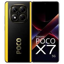 Smartphone Xiaomi POCO X7 256GB 8GB RAM Expansível Preto Tela AMOLED 120Hz, Câmera 64MP, Bateria de Alta Duração