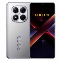 Smartphone Xiaomi Poco X7 5G 256GB 8GB RAM Dual SIM Tela 6.67" - Prata