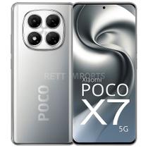 Smartphone Xiaomi POCO X7 5G, Tela AMOLED 6,67 Polegadas, 120Hz, Câm. 64MP, NFC, Bateria 5100mAh, Dual SIM