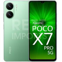 Smartphone Xiaomi POCO X7 Pro 5G 512GB, 12GB RAM, Tela 6,67 polegadas AMOLED 120 Hz, Câmera 108 MP, NFC, Bateria 6000mAh, Dual SIM, Verde Smartphone Xiaomi POCO X7 Pro 5G 512GB, 12GB RAM, Tela 6,67 polegadas AMOLED 120 Hz, Câmera 108 MP, NFC, Bateria 6000mAh, Dual SIM, Verde