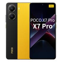 Smartphone-Xiaomi-Poco X7 PRO 5G 8gb RAM 256gb Virtual Dual SIM Tela 6.67 - Amarelo
