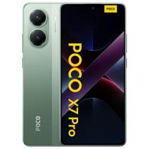 Smartphone Xiaomi POCO X7 PRO NFC 8GB de RAM 256GB Tela 6.67 Dual Sim 5G Verde Global