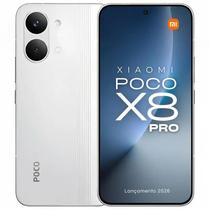 Smartphone Xiaomi Poco X8 Pro 5G 256GB 8GB RAM Branco Lançamento 2026