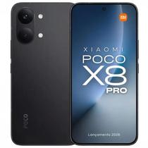 Smartphone Xiaomi Poco X8 Pro 5G 256GB 8GB RAM Preto Lançamento 2026