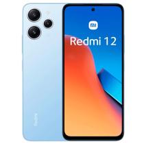 Smartphone Xiaomi Redmi 12 128GB 4GB RAM Dual SIM Tela 6.79" (Sky Blue) Azul