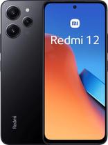 Smartphone Xiaomi Redmi 12 256GB 8GB RAM Dual SIM Tela 6.79" (Midnight Black) Preto