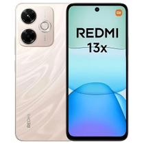 Smartphone Xiaomi Redmi 13x 256GB 8GB RAM Dual SIM Tela 6.79 Dourado