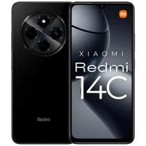 Smartphone Xiaomi Redmi 14C 256GB 4G Preto Dual Sim Tela 6.7 Câmera Avançada Bateria de Longa Duração