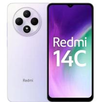 Smartphone Xiaomi Redmi 14C 256GB 4G Roxo Dual Sim Tela 6.7 Câmera Avançada Bateria de Longa Duração