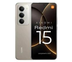 Smartphone Xiaomi Redmi 15 256GB 8GB 4G Câmera Modo Retrato Bateria 7000mAh