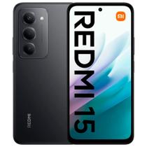 Smartphone Xiaomi Redmi 15 256GB 8GB RAM Dual SIM Tela 6.9" - Preto