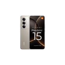 Smartphone Xiaomi Redmi 15 4G, 256GB, 8GB RAM, Dual SIM, Tela 6,74 polegadas 90 Hz, Câmera 50 MP,Bateria 5000 mAh, Helio G88, Android 14