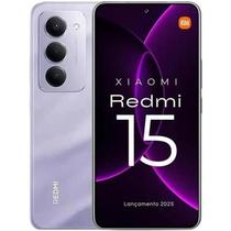 Smartphone Xiaomi Redmi 15 Dual SIM de 256GB 8GB RAM de 6.9 50MP 8MP Roxo Smartphone Xiaomi Redmi 15 Dual SIM de 256GB 8GB RAM de 6.9 50MP 8MP Roxo