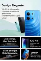 Smartphone Xiaomi Redmi 15C 256GB 8GB RAM Dual SIM Tela 6.9 Midnight Black
