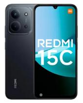 Smartphone Xiaomi Redmi 15C Dual SIM de 256GB 4GB RAM de 6.9" 50MP 8MP - Midnight Black (Preto)
