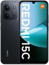 Smartphone Xiaomi Redmi 15C Midnight Black Preto 8GB RAM 256GB ROM Smartphone Xiaomi Redmi 15C Midnight Black Preto 8GB RAM 256GB ROM