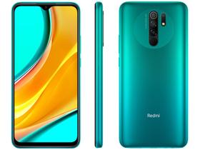 Smartphone Xiaomi Redmi 9 64GB Verde 4G Octa-Core Smartphone Xiaomi Redmi 9 64GB Verde 4G Octa-Core