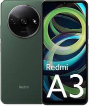 Smartphone Xiaomi Redmi A3 128GB 4GB RAM Dual SIM Tela 6.71" (Forest Green) Verde