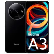 Smartphone Xiaomi Redmi A3 128GB 4GB RAM Dual SIM Tela 6.71" - Preto Smartphone Xiaomi Redmi A3 128GB 4GB RAM Dual SIM Tela 6.71" - Preto
