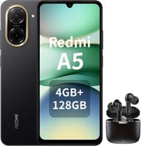 Smartphone Xiaomi Redmi A5 128GB 4GB RAM Tela 6.88 120Hz, Câmera 32MP, Bateria 5200mAh, Android 15