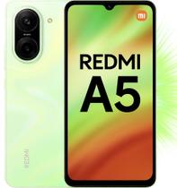 Smartphone Xiaomi Redmi A5, 128GB, 4GB RAM, Tela 6,88 polegadas HD 120Hz, Câmera 32MP, Android 15 Go, Bateria 5200mAh, Dual SIM 4G,