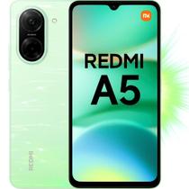 Smartphone Xiaomi Redmi A5, 128GB, 4GB RAM, Tela 6,88 polegadas HD 120Hz, Câmera 32MP, Bateria 5200mAh, Android 15 Go, Dual SIM 4G,