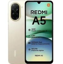 Smartphone Xiaomi Redmi A5 64GB 3GB RAM Dual SIM 4G, Tela 6,88 Câm. 32MP Gold Dourado