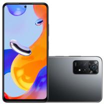 Smartphone Xiaomi Redmi Note 11 Pro, 5G, 128GB, 6GB RAM, Octa Core, Câmera Tripla 108MP, Tela de 6.6, Cinza - CX336CIN