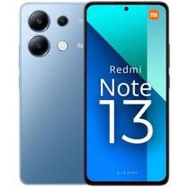 Smartphone Xiaomi Redmi Note 13 6GB RAM 128GB Tela AMOLED 6.67 120Hz Câmera 108MP Bateria 5000mAh 33W Dual SIM