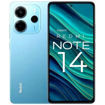 Smartphone Xiaomi Redmi Note 14 256GB, 8GB RAM 8GB Expansível, Tela 6,6 Polegas 90Hz, Câm. 50MP, Bateria 5000mAh, Dual SIM, Azul