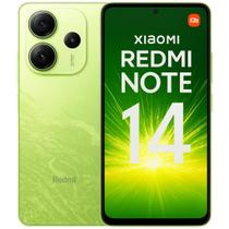 Smartphone Xiaomi Redmi Note 14 4G, 256GB, 8GB RAM, Câmera 50MP, Tela 6,6 polegadas 90Hz, Android 13, Bateria 5000mAh, Dual SIM,