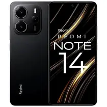Smartphone Xiaomi Redmi Note 14 4G, 256GB, 8GB RAM, Tela 6,6 polegadas 90Hz, Câmera 50MP, Bateria 5000mAh, Android 13, Dual SIM, PRETO