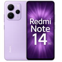 Smartphone Xiaomi Redmi Note 14 5G, 256GB, 8GB RAM, Android 13, Câmera 50MP, Tela 6,6 polegadas 90Hz, Bateria 5000mAh, Dual SIM