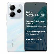 Smartphone Xiaomi Redmi Note 14 5G 256GB 8GB RAM Dual SIM Tela 6.67 - Coral Green