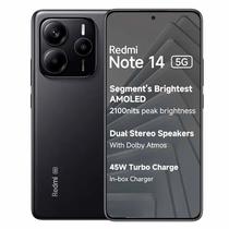 Smartphone Xiaomi Redmi Note 14 5G 256GB 8GB RAM Dual SIM Tela 6.67 Preto