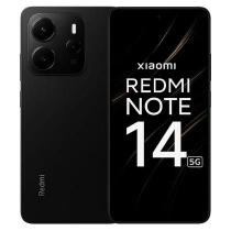 Smartphone Xiaomi Redmi Note 14 5G, 256GB, 8GB RAM, Tela 6,6 polegadas 90Hz, Câmera 50MP, Bateria 5000mAh, Dual SIM, PRETO