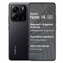 Smartphone Xiaomi Redmi Note 14 5G 256GB 8GB RAM tela de 6.67" camera 108+8+2MP 20MP