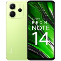 Smartphone Xiaomi Redmi Note 14 Lançamento 256GB / 128GB Câmera 108MP / 20MP até 12GB Ramboost AMOLED 120Hz FHD plus celular Design Premium - Unity