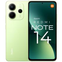 Smartphone Xiaomi Redmi Note 14 Lançamento 256GB / 128GB Câmera 108MP / 20MP até 12GB Ramboost AMOLED 120Hz FHD plus celular Design Premium