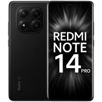 Smartphone Xiaomi Redmi Note 14 Pro 4G, 256GB, 8GB RAM, Android 13, Câmera 200MP, Tela 6,67 polegadas 120Hz, Bateria 5000mAh, Dual SIM