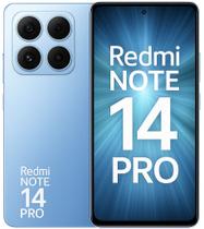 Smartphone Xiaomi Redmi Note 14 Pro 4G, 256GB, 8GB RAM, Android 13, Câmera 200MP, Tela 6,67 polegadas 120Hz, Bateria 5000mAh, Dual SIM