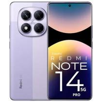 Smartphone Xiaomi Redmi Note 14 PRO 5G 512/12GB NFC Câmera 200MP 4K Tela AMOLED- Roxo