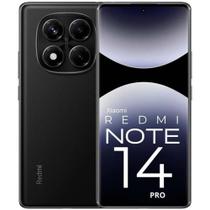 Smartphone Xiaomi Redmi Note 14 Pro 5G 512GB, 12GB RAM, Tela 6,67 polegadas 120 Hz, Câmera 200 MP, NFC, Bateria 5000 mAh, Dual SIM, Preto