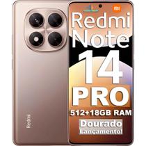 Smartphone Xiaomi Redmi Note 14 Pro Global 256GB 8GB RAM Dual SIM Tela 6.67" - Sand Gold Smartphone Xiaomi Redmi Note 14 Pro Global 256GB 8GB RAM Dual SIM Tela 6.67" - Sand Gold