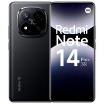 Smartphone Xiaomi Redmi Note 14 Pro Plus 5G 12GB de RAM 512GB Dual Sim Midnight Preto Global